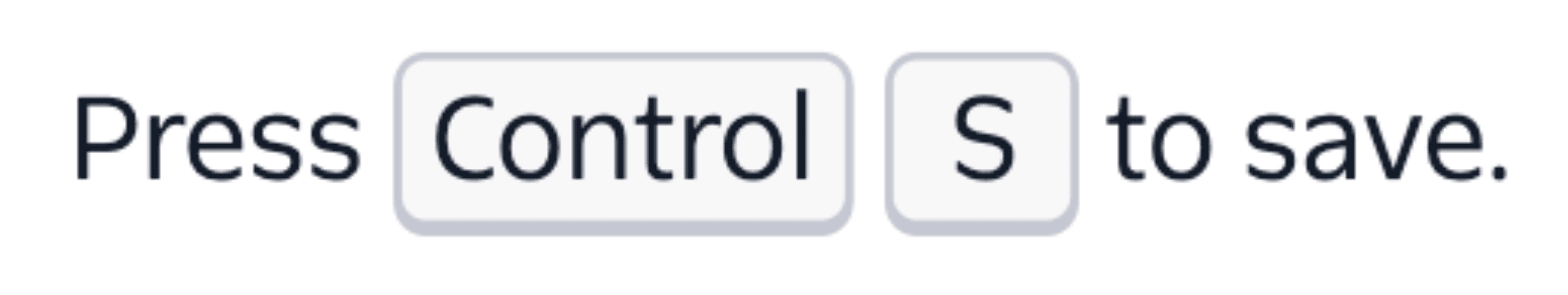Keyboard Key component example